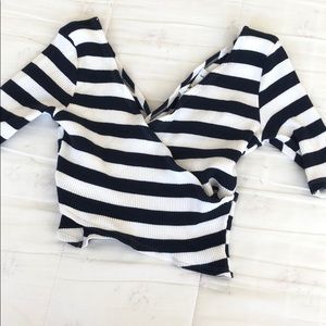 stopped hollister crop top